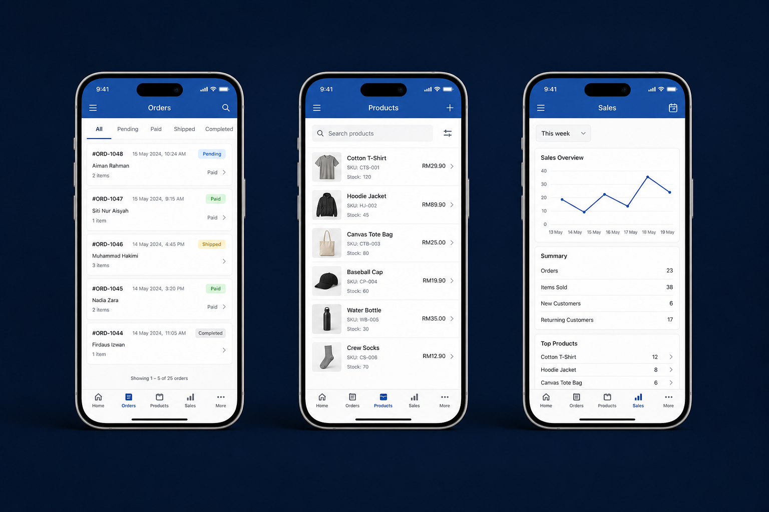 Aplikasi Mobile (iOS & Android)